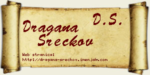 Dragana Srećkov vizit kartica
